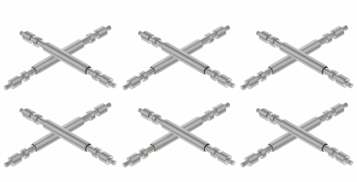 12 SPRING BAR PIN FOR 36 ROLEX PRESIDENT DAYDATE 1802 1803 18239 BAND STRAP 20MM