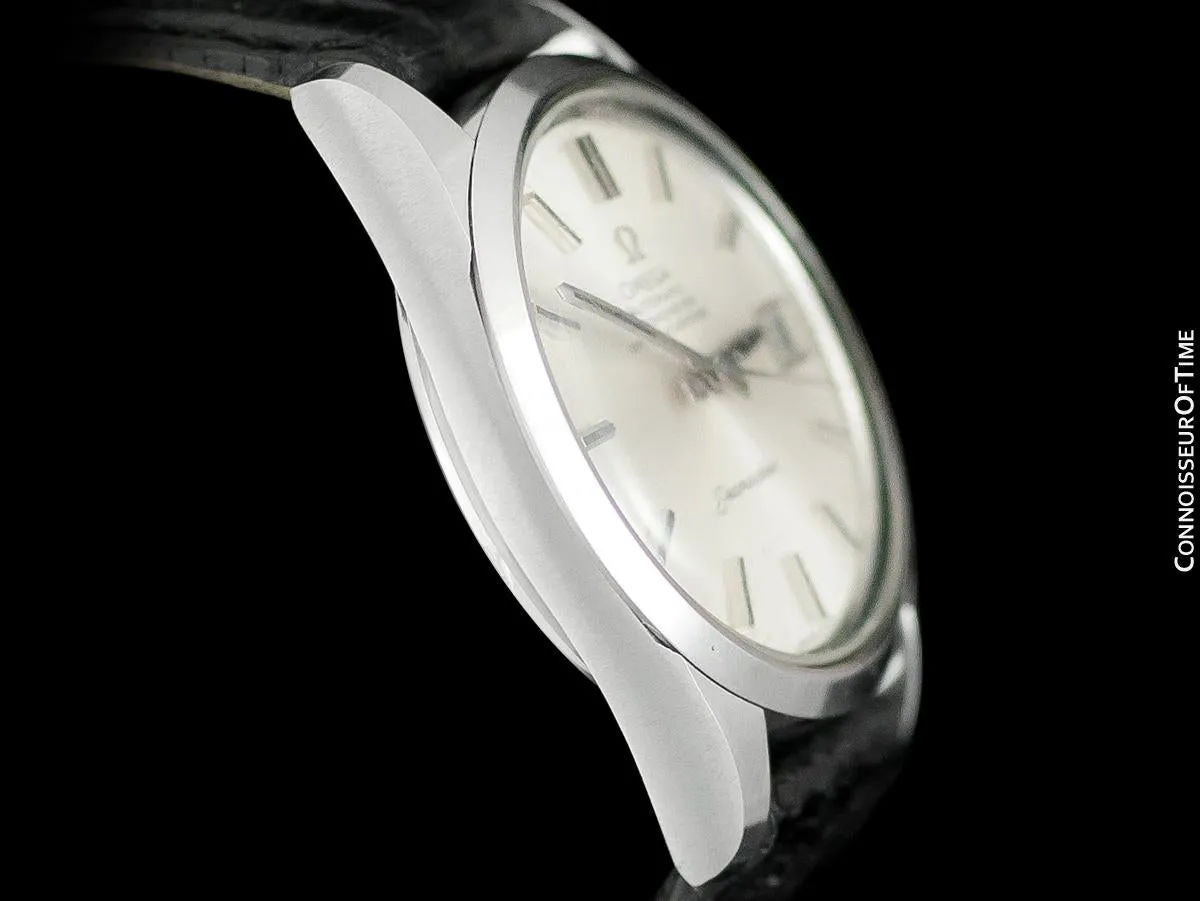 1974 Omega Seamaster Chronometer Vintage Mens Cal. 1011 Stainless Steel Watch - Near New-Old-Stock