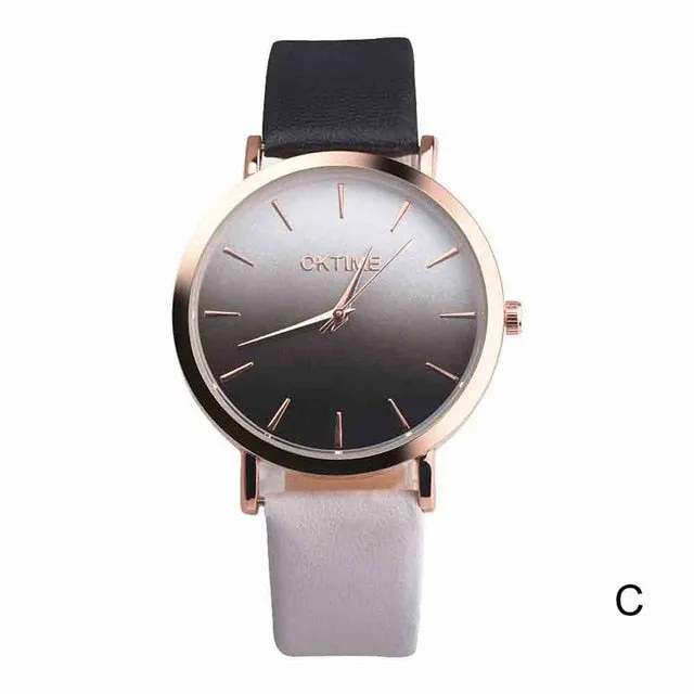 2019 Fashion WristWatch Retro Rainbow Design Women