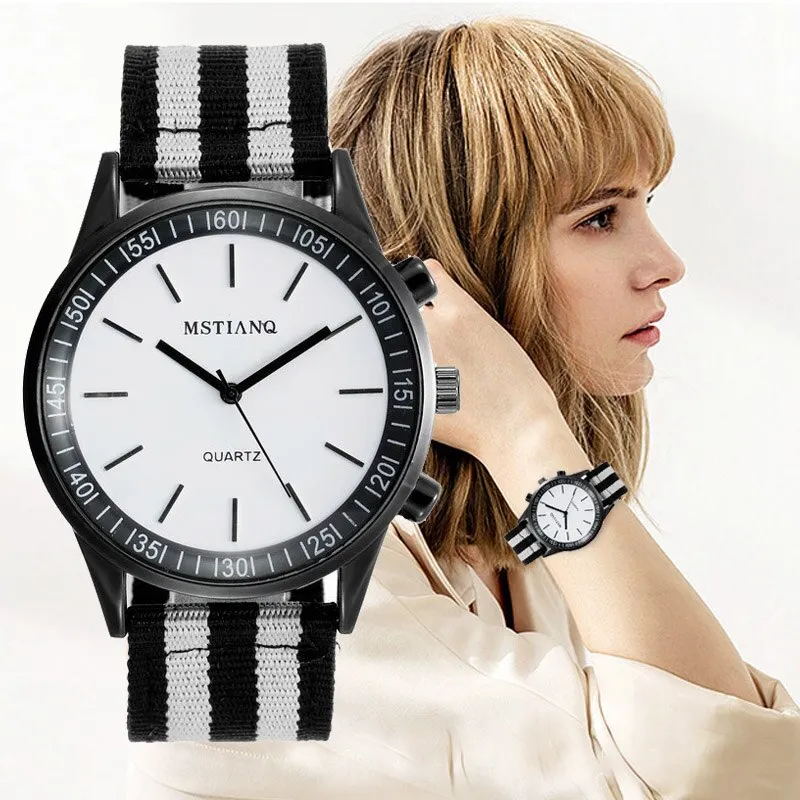 2020 Ladies Watches Women Ultra Thin Watches Geneva Nylon Strap Quartz Watch Casual Women Watches
