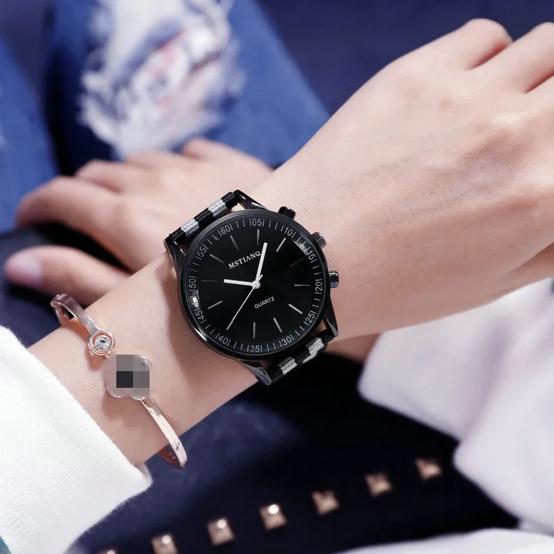 2020 Ladies Watches Women Ultra Thin Watches Geneva Nylon Strap Quartz Watch Casual Women Watches
