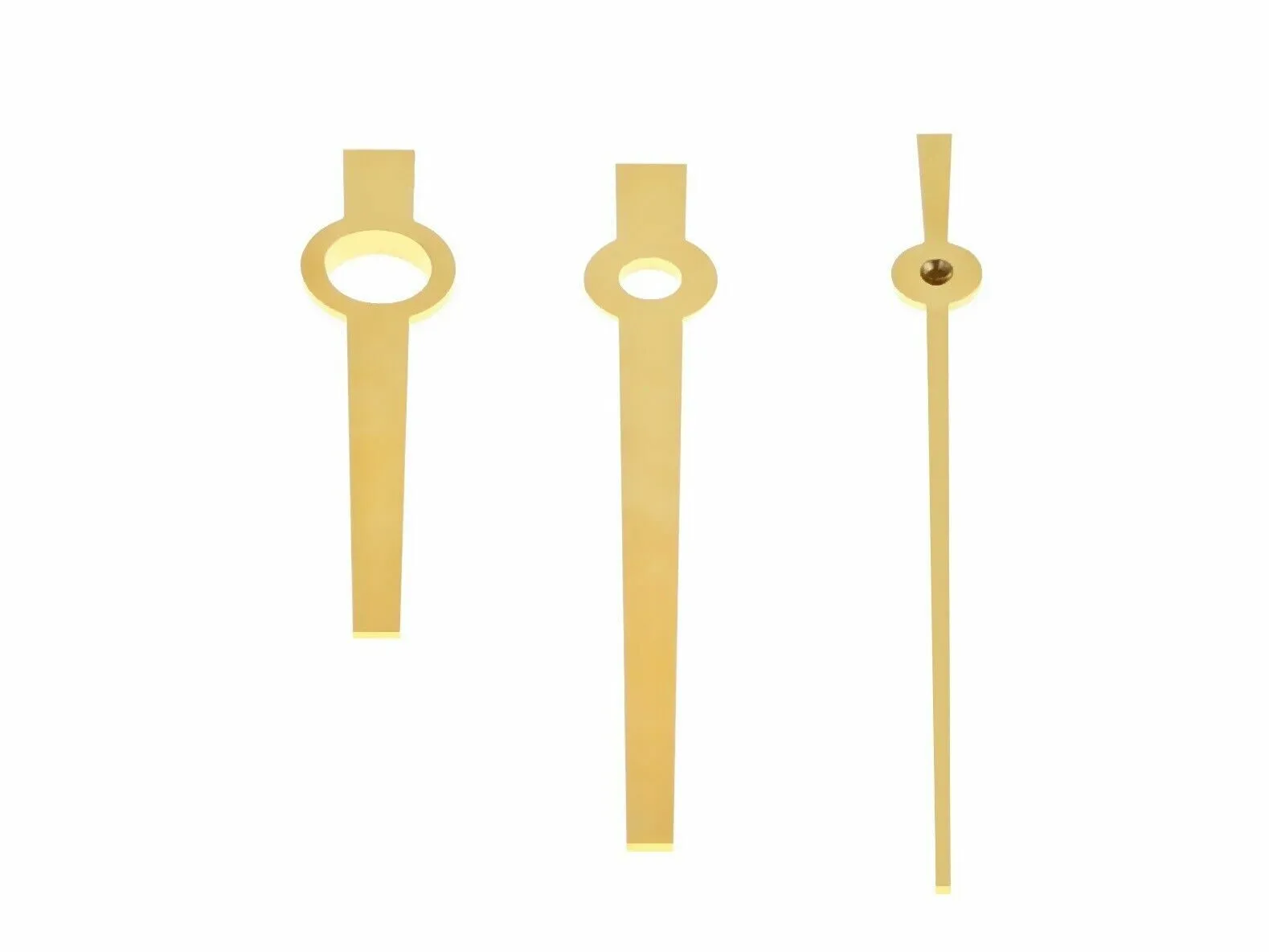 3 SET WATCH HAND PLAIN FOR MOVEMENT ETA 2824-2 2834-2 2836-2 2874 GOLD SWISS TQ