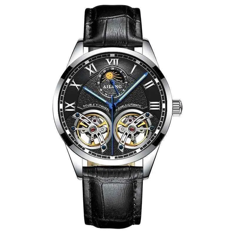 AL8822 Men's Simple Watch - Double Flywheel Automatic Mechanical Wristwatch
