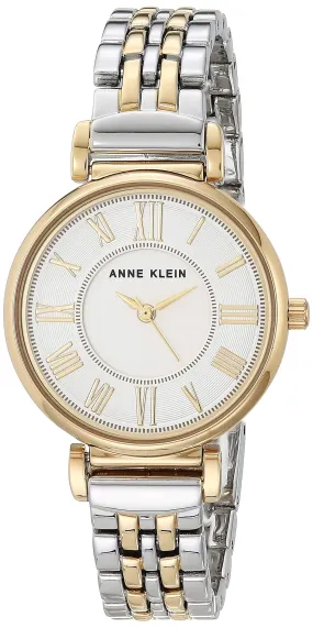 Anne Klein Women's AK/2159SVTT Two-Tone Bracelet Watch