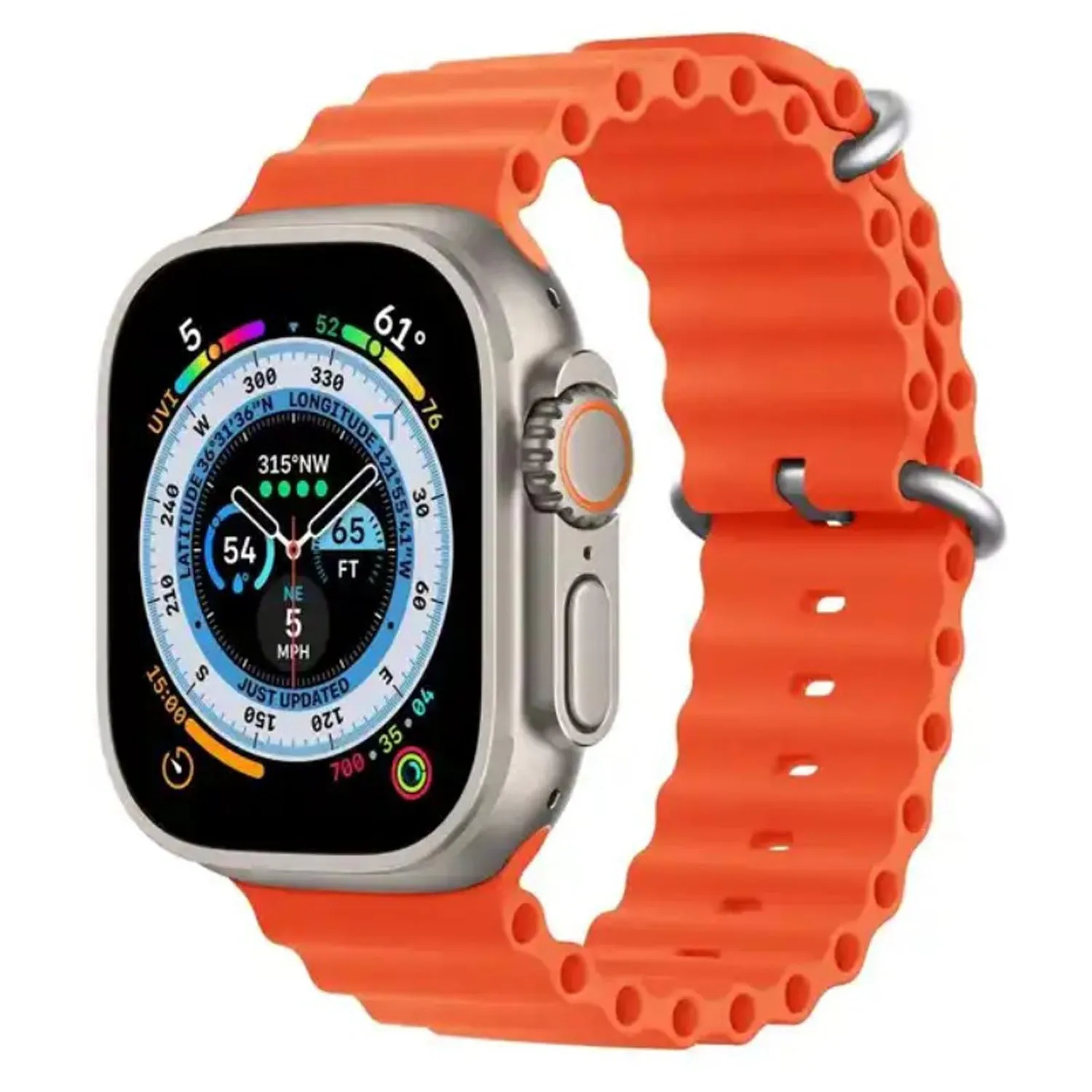 ApexX: 1.99" Affordable Bluetooth Calling Smartwatch with Magnetic Wireless Charging