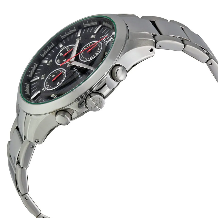 Armani Exchange Chronograph Black Dial Men's Watch AX2163