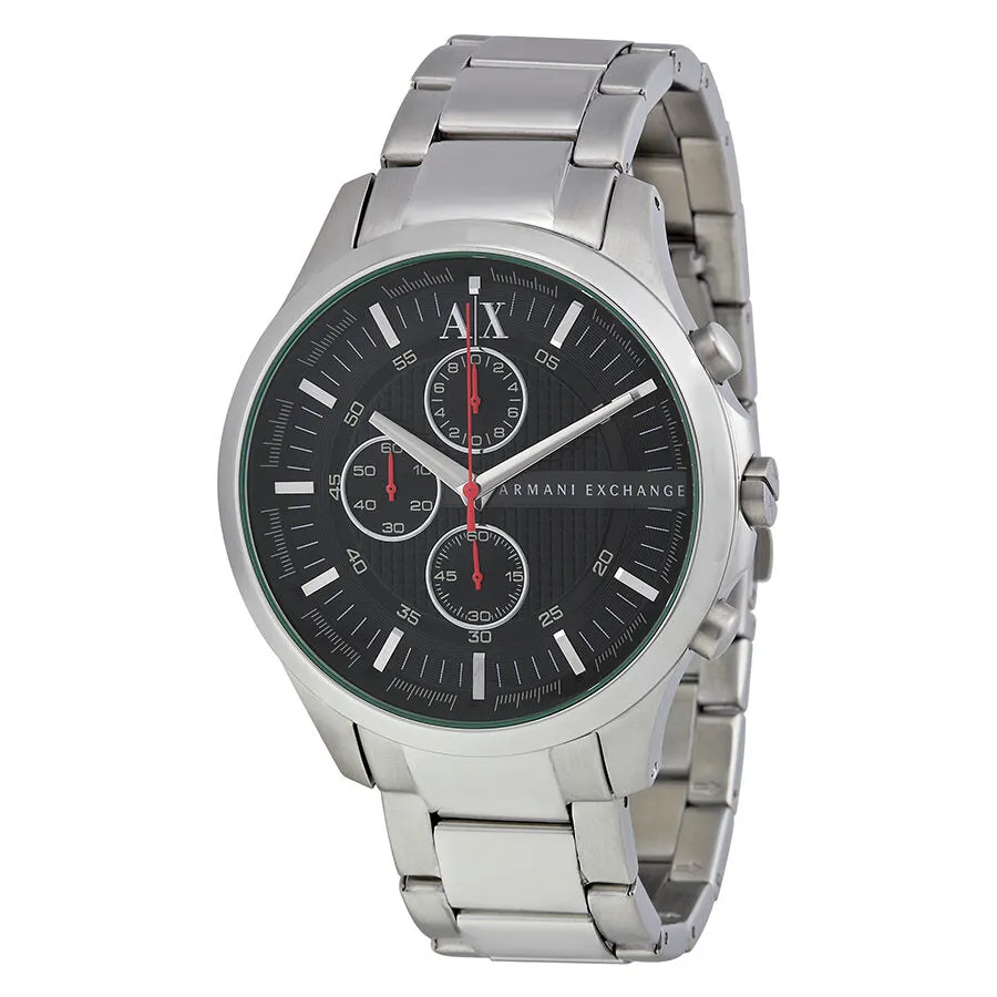Armani Exchange Chronograph Black Dial Men's Watch AX2163