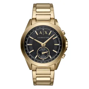 Armani Exchange Hybrid Drexler Black & Gold Smart Watch AXT1008