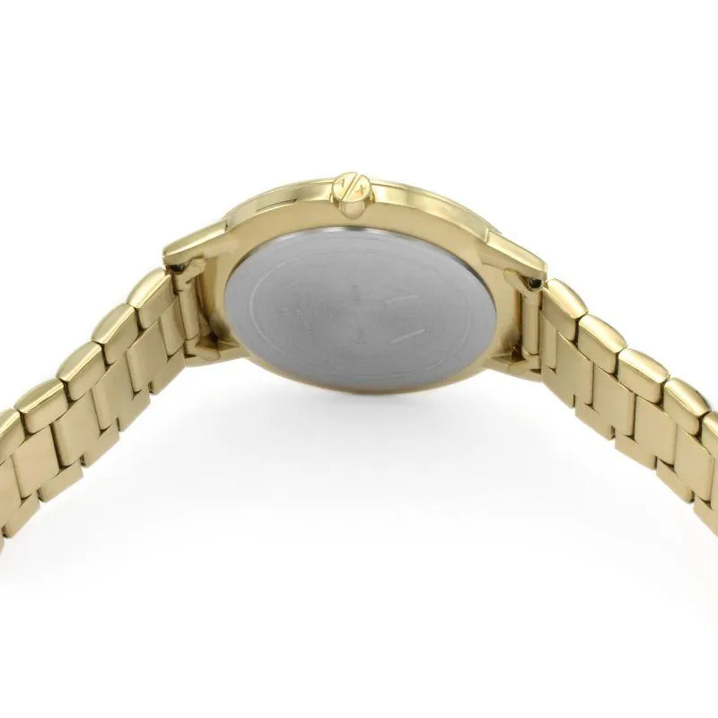 Armani Exchange Three-Hand Gold-Tone Stainless Steel Men's Watch AX2707