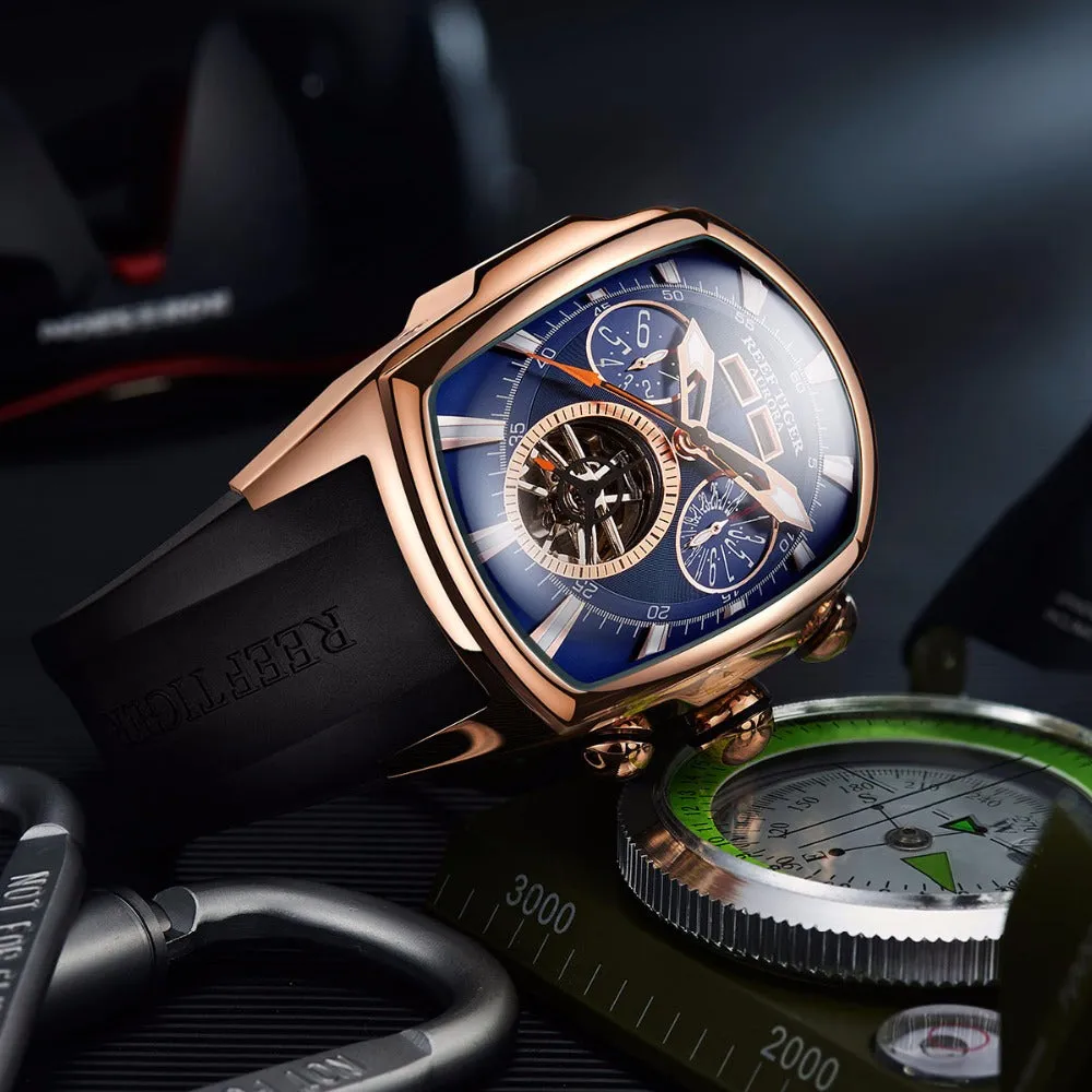 Aurora Big Sport Men Watch - Luminous Analog Tourbillon Watches