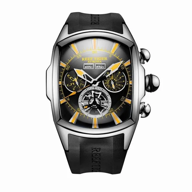 Aurora Big Sport Men Watch - Luminous Analog Tourbillon Watches