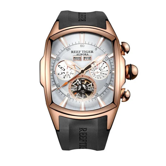 Aurora Big Sport Men Watch - Luminous Analog Tourbillon Watches