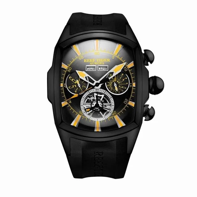Aurora Big Sport Men Watch - Luminous Analog Tourbillon Watches