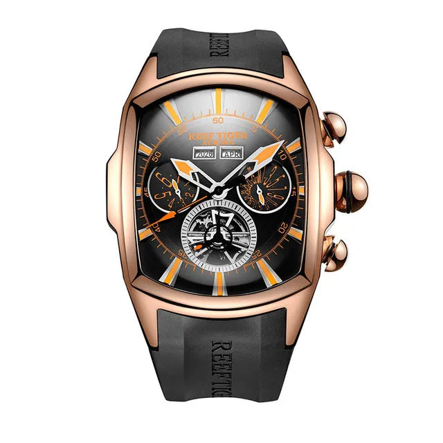 Aurora Big Sport Men Watch - Luminous Analog Tourbillon Watches