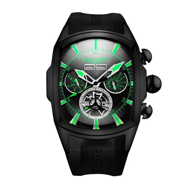 Aurora Big Sport Men Watch - Luminous Analog Tourbillon Watches