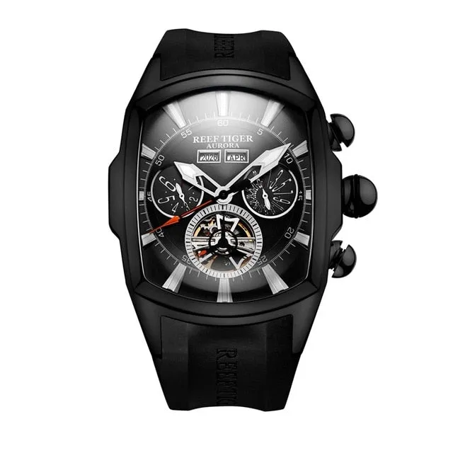 Aurora Big Sport Men Watch - Luminous Analog Tourbillon Watches