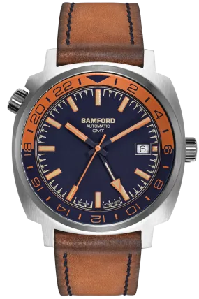 Bamford GMT Steel Tan Blue
