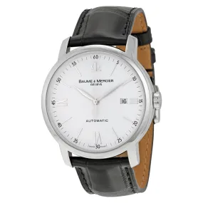 Baume and Mercier Classima Automatic White Dial Men's Watch 08592
