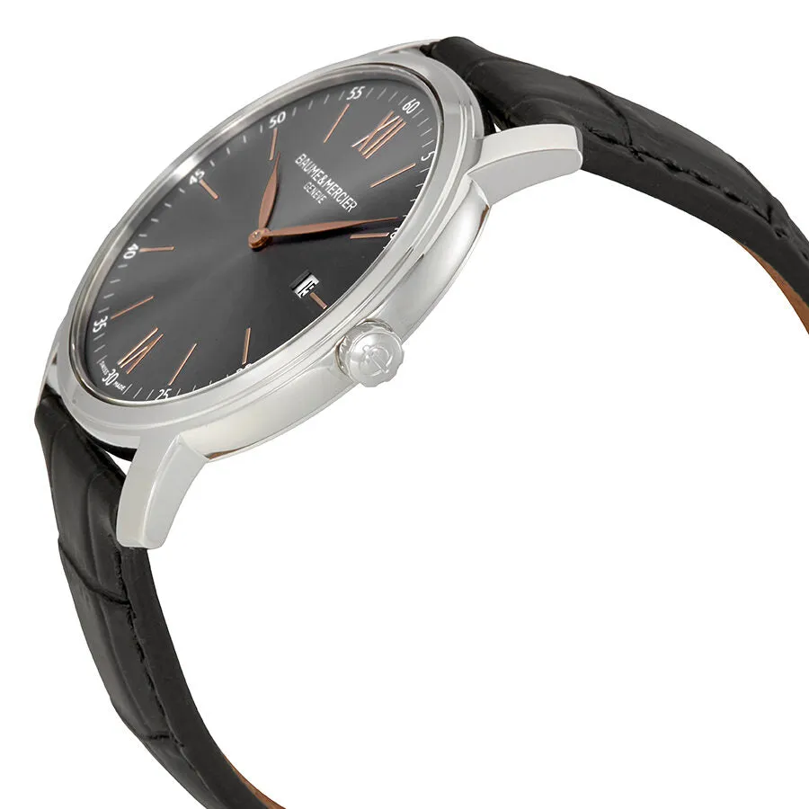 Baume et Mercier Classima Black Dial Men's Watch MOA10381