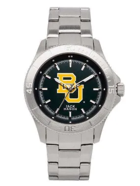 Baylor Bears Sport Bracelet Team Color Dial Watch by Jack Mason