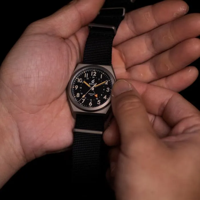 BDR Watch Venture GMT Black