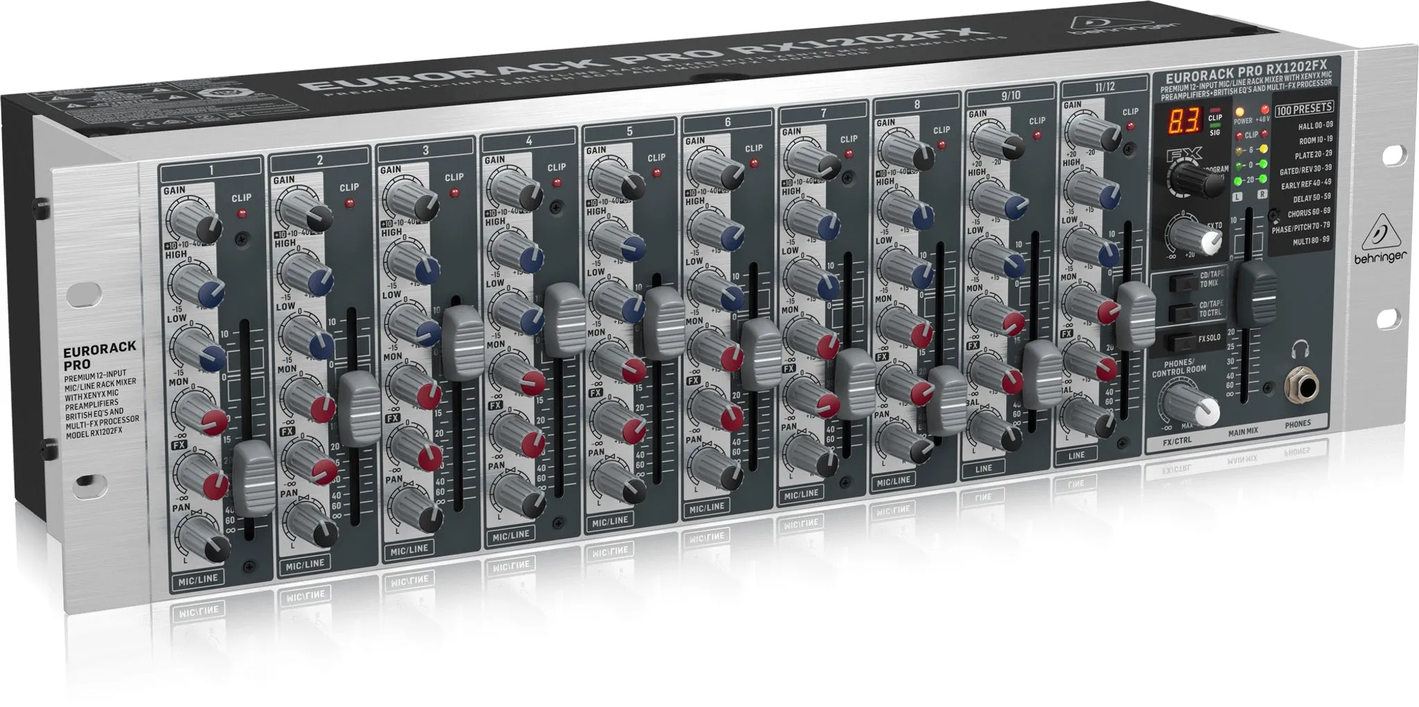Behringer RX1202FX 12-Channel Mixer