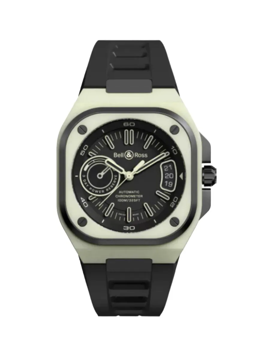 BELL & ROSS-BR-X5 GREEN LUM
41 MM BRX5R-LUM-TC/SRB