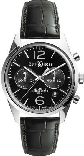 Bell & Ross Watch Vintage BR 126 Officer Black