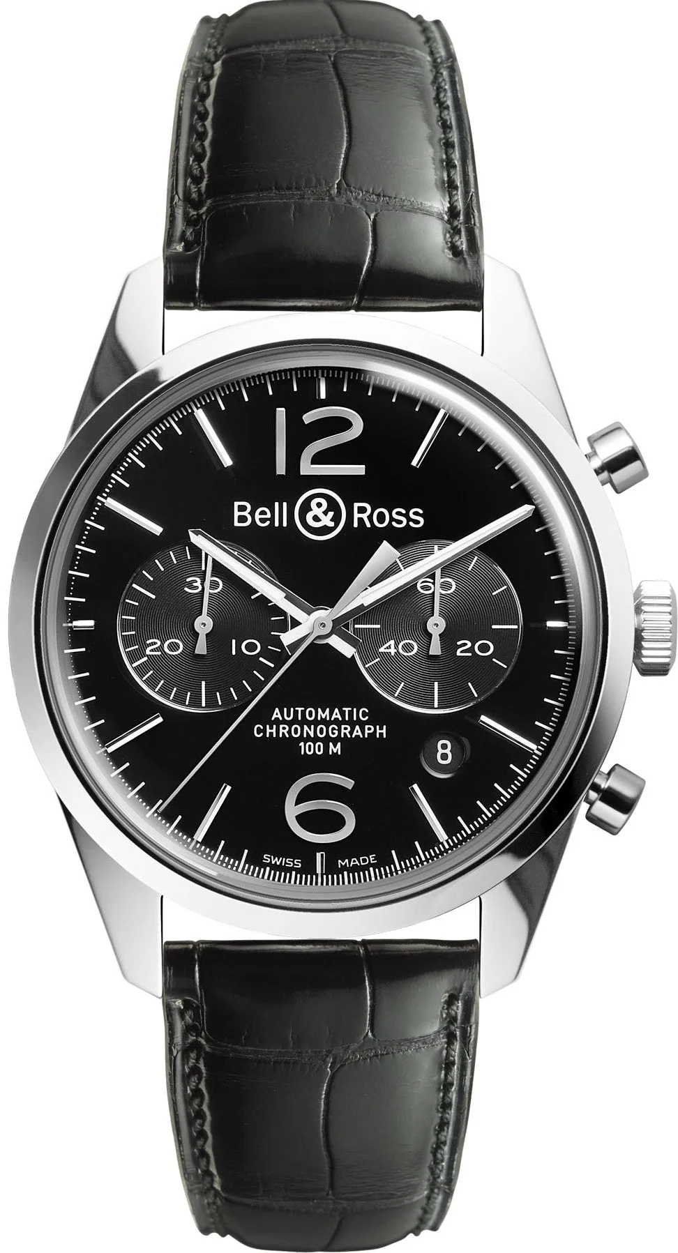Bell & Ross Watch Vintage BR 126 Officer Black