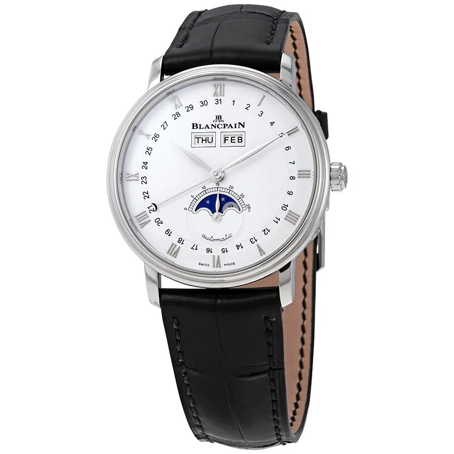 Blancpain Quantieme Complet Perpetual Automatic White Dial Men's Watch 6263-1127-55A