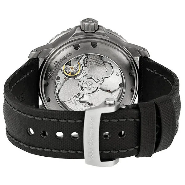 Blancpain Sport 500 Fathoms Black Dial Titanium Automatic Men's Watch 50015-12B30-52