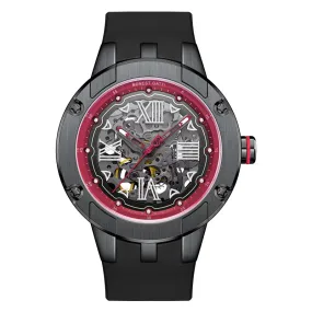 Bonest Gatti Round Skeleton 316L Men Watch