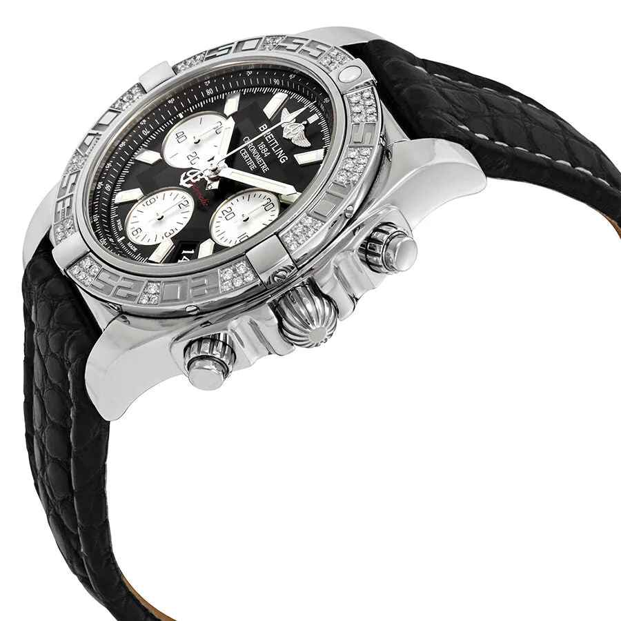 Breitling Chronomat 41 Onyx Black Dial Men's Watch AB0140AA/BA52BKCT