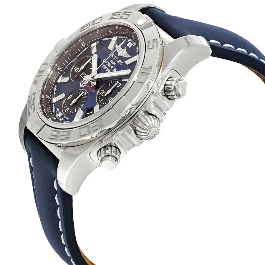 Breitling Chronomat Chronograph Automatic Chronometer Blue Dial Men's Watch AB011012-C789-105X-A20BA.1
