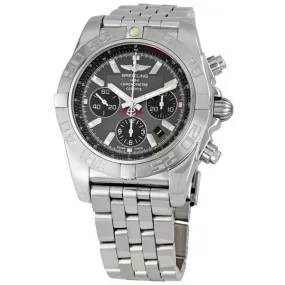 Breitling Chronomat Grey Dial Men's Watch SS AB011011-F546