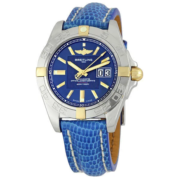 Breitling Galactic 41 Blue Dial Watch BLZD B49350L2-C809
