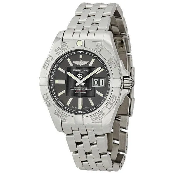 Breitling Galactic 41 Grey Dial Men's Watch A49350L2-F549SS A49350L2-F549-366A