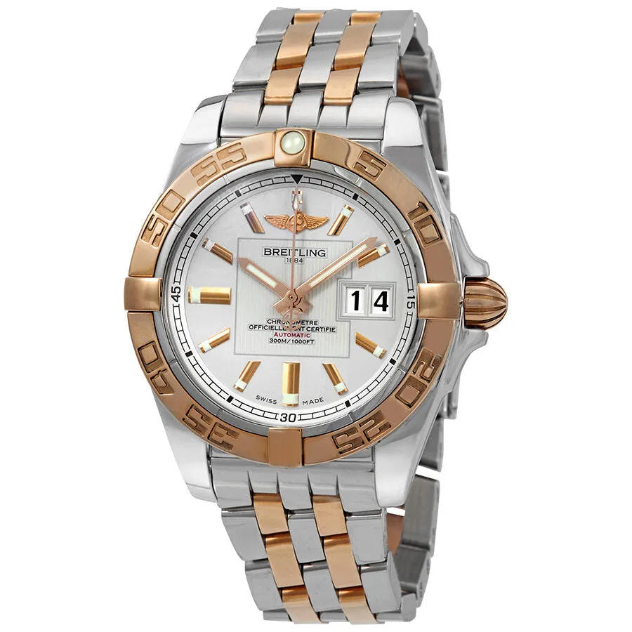 Breitling Galactic Automatic Chronometer Silver Dial Men's Watch C49350L2/G701-366C