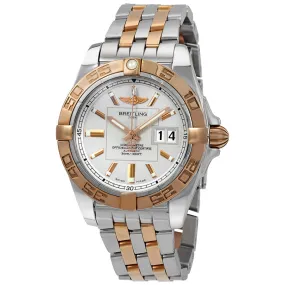 Breitling Galactic Automatic Chronometer Silver Dial Men's Watch C49350L2/G701-366C