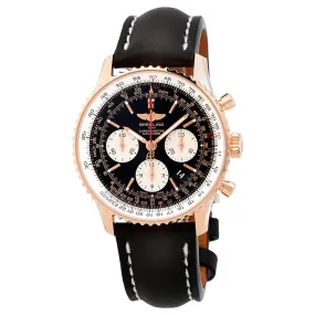 Breitling Navitimer 01 Chronograph Automatic Chronometer Black Dial Men's Watch RB012012-BA49-435X RB012012/BA49-435X-R20BA.1