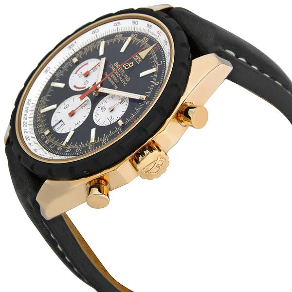 Breitling Navitimer Chrono-matic Automatic 18 kt Rose Gold Men's Watch R1436002-B923BKLT R1436002/B923