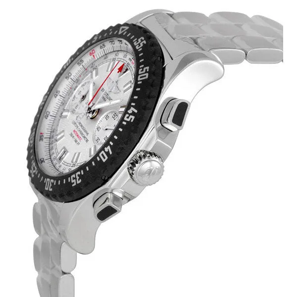 Breitling Skyracer Raven Silver Dial Men's Watch A2736434-G615SS A2736434/G615
