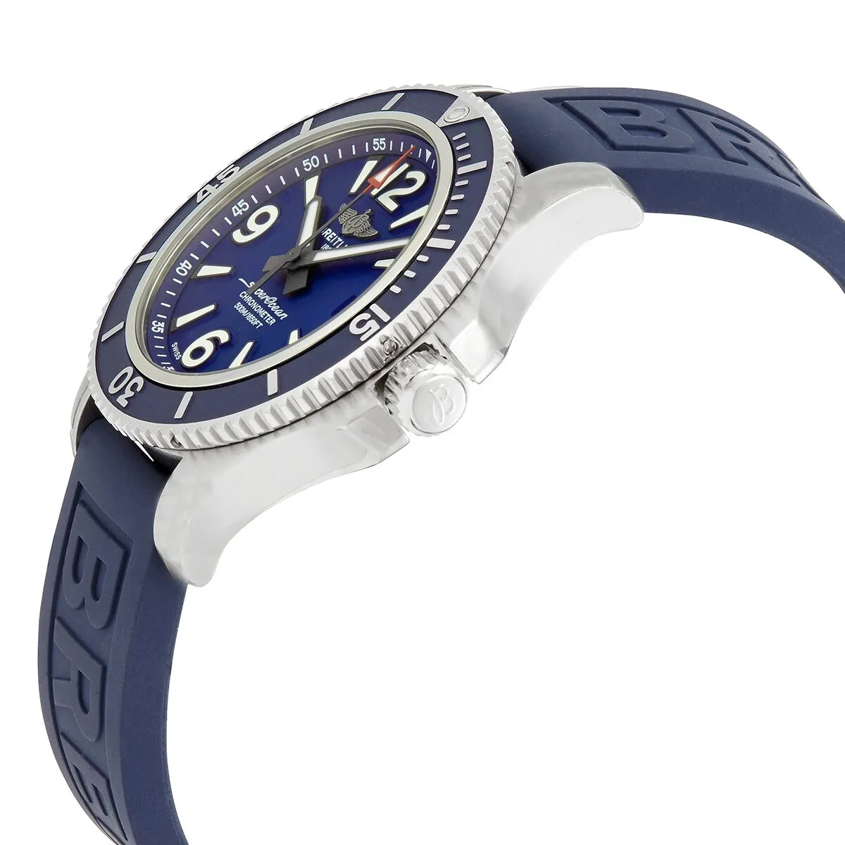 Breitling Superocean Automatic Chronometer Blue Dial Men's Watch A17366D81C1S2