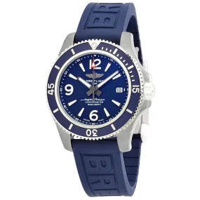 Breitling Superocean Automatic Chronometer Blue Dial Men's Watch A17366D81C1S2