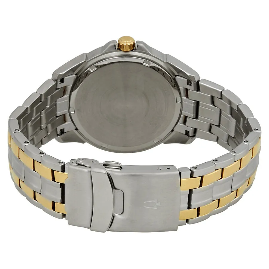 Bulova Classic Black Dial Two-tone Men's Watch 98C120