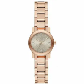 Burberry The City Diamond Rose Gold Dial Women's Watch BU9215