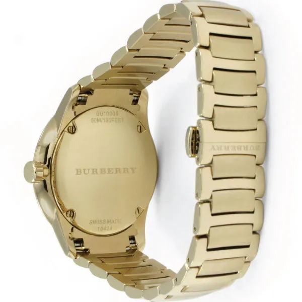 Burberry The Classic Stainless Steel Gold Dial Men's Watch BU10006