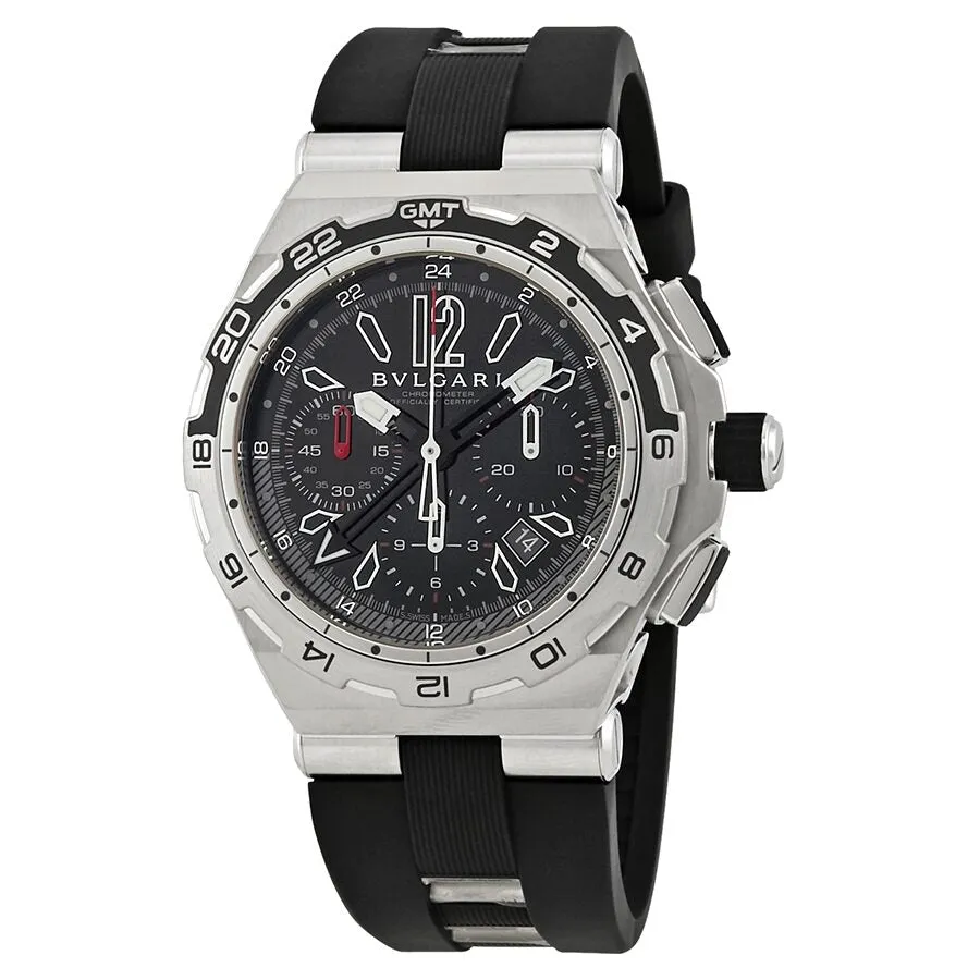 Bvlgari Diagono Automatic Black Dial Men's Watch 101734