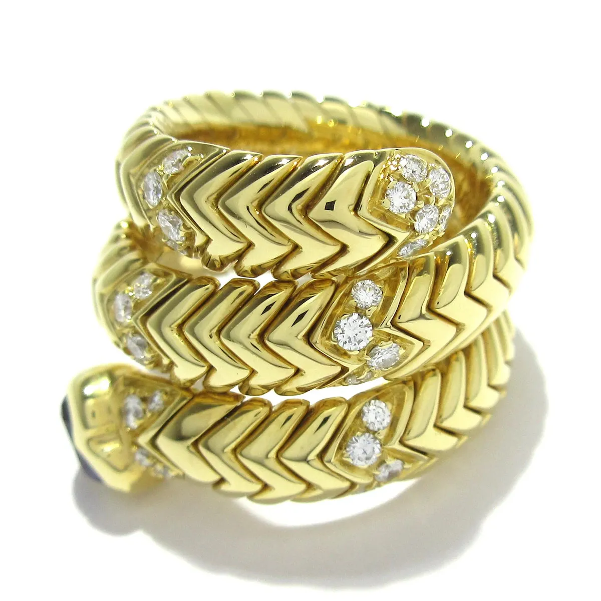 Bvlgari Spiga Diamond Ring