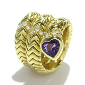 Bvlgari Spiga Diamond Ring
